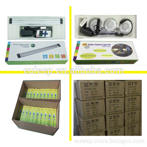 led under Cabinet Lighting Dimmable Warm White, 12W/16W/24W, 3/4/6 Panels linkable